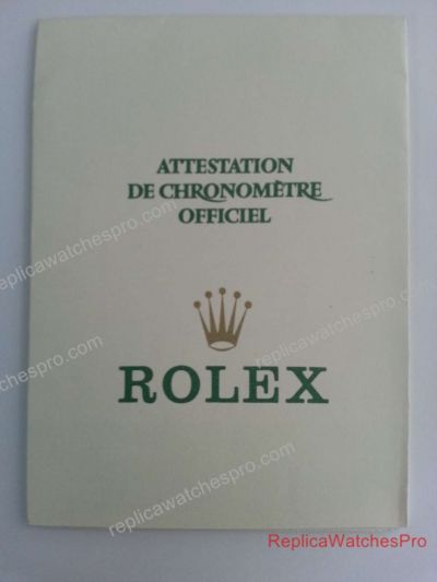 Wholesale Replica Rolex Certificate Paper - Rolex Documents